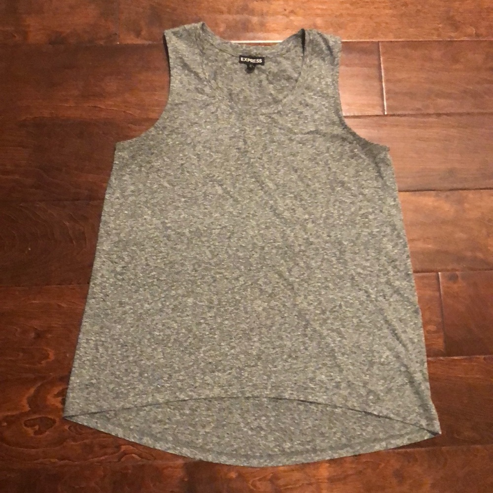 Express Grey Tank Top
